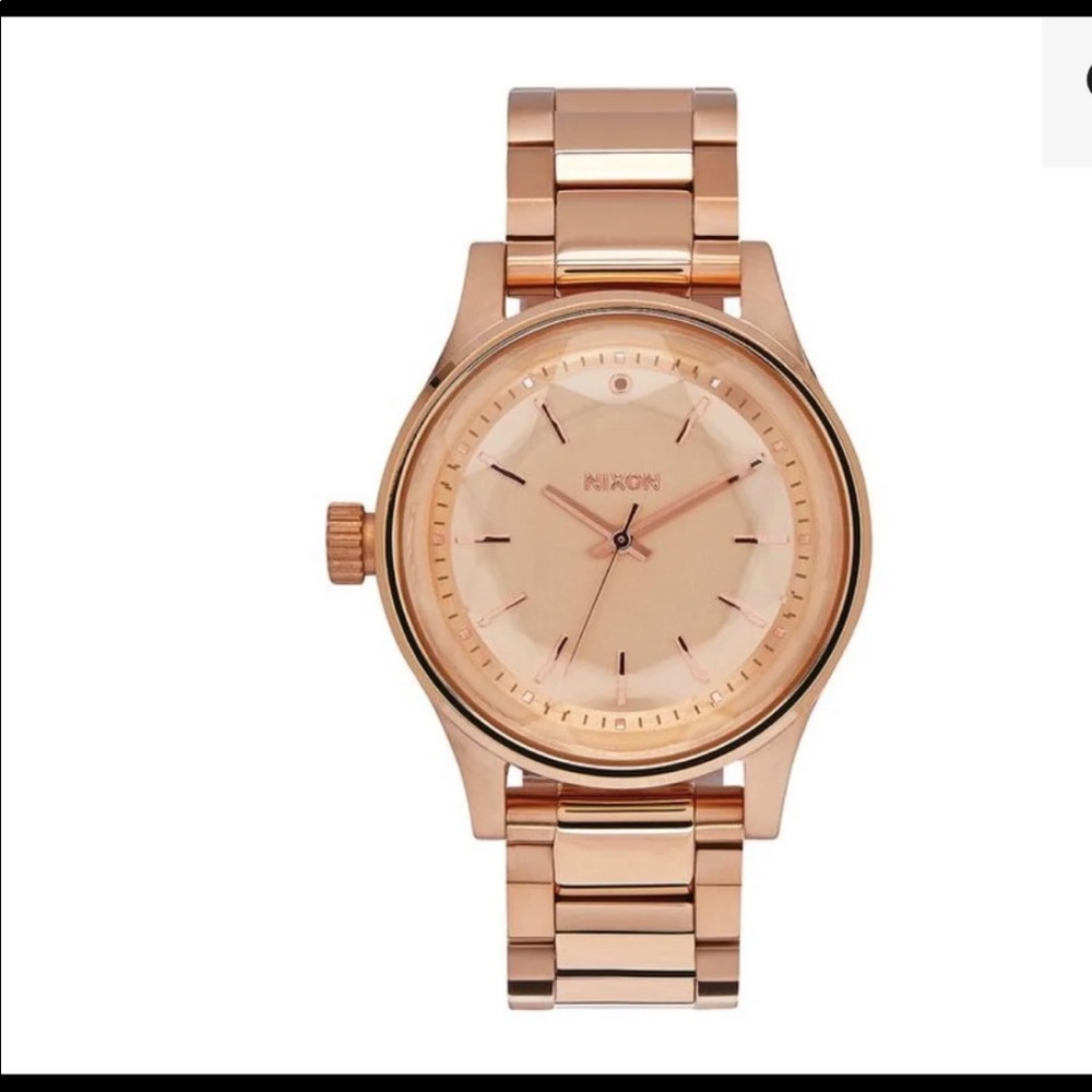 Nixon FACET 38 , 38 MM ROSE GOLD